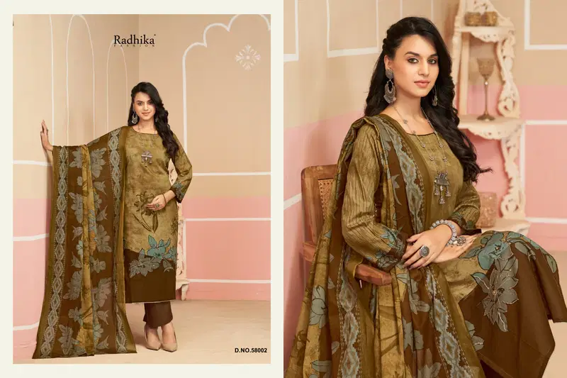 Shivani By Radhika Azara Lawn Cotton Dress Material Wholesale Online